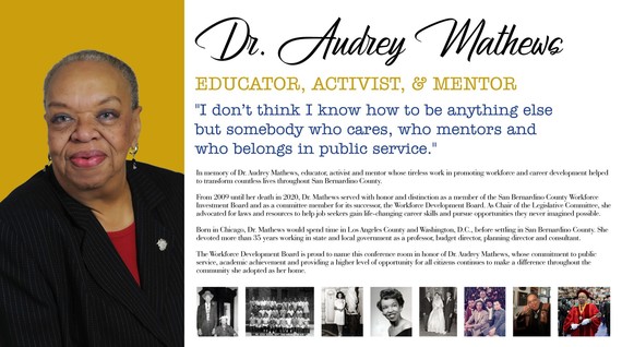 Dr. Audrey Mathews