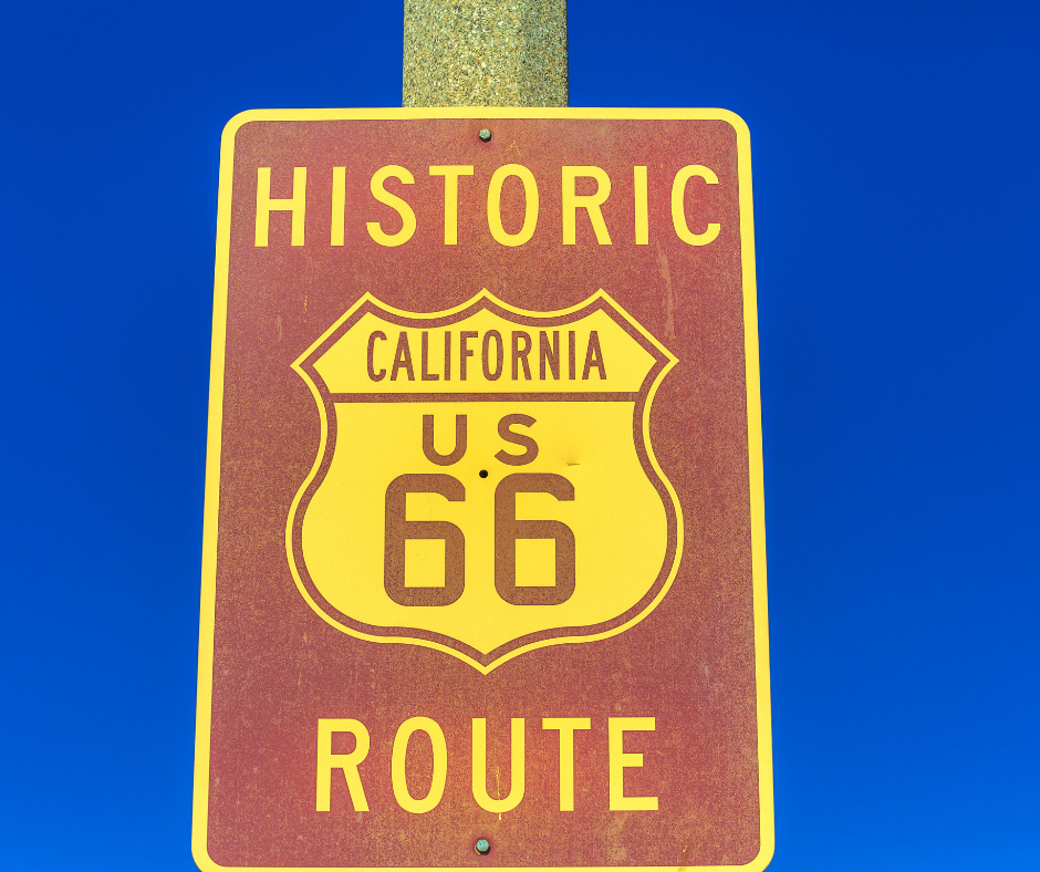 Route 66 sign