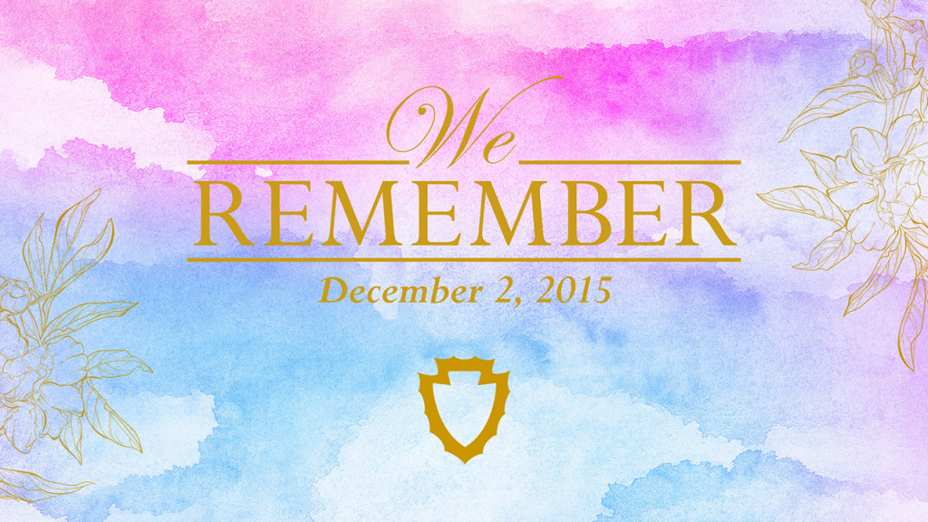 we remember 12-5-15