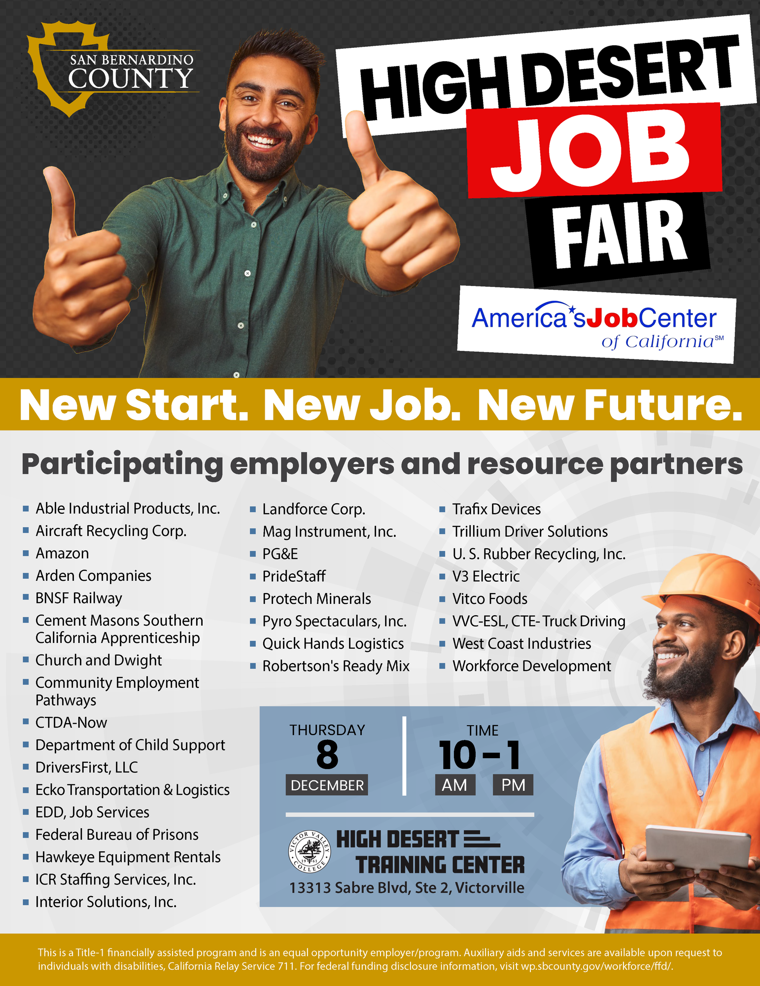 Resource Fair to Assist Displaced UFI Workers, Other Job Seekers