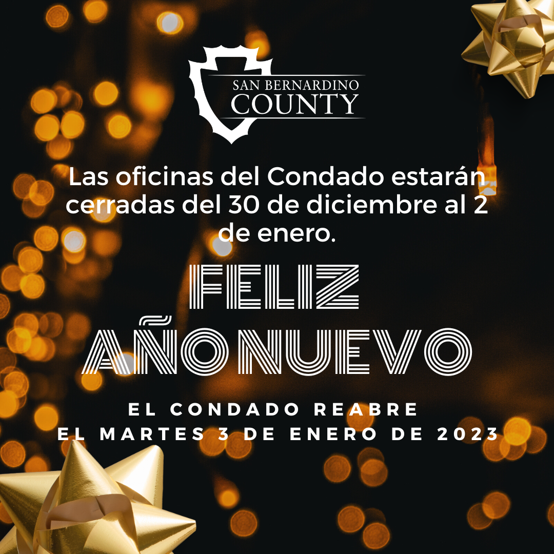 New Year message in spanish