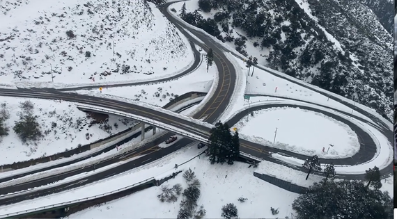 plowed roads