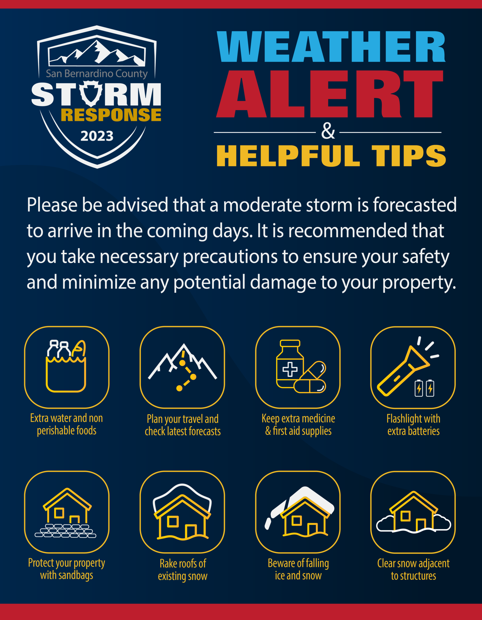 Storm Response Weather Alert and Helpful Tips