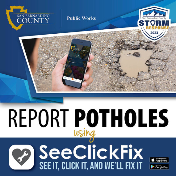 Report Potholes using SeeClickFix App