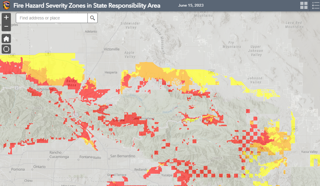 fire map