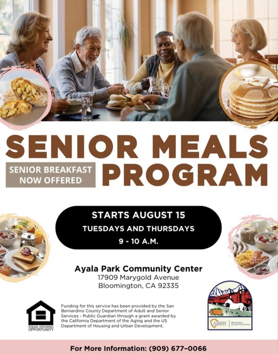 Senior Meal Programs