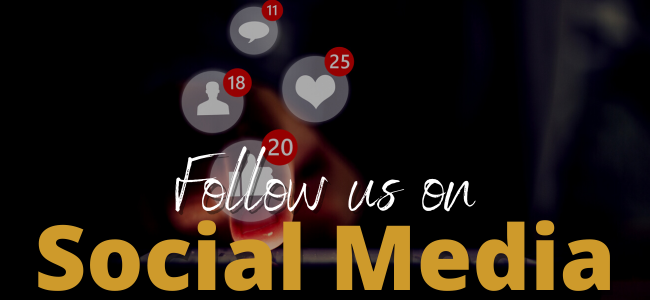Follow Us on Social Media