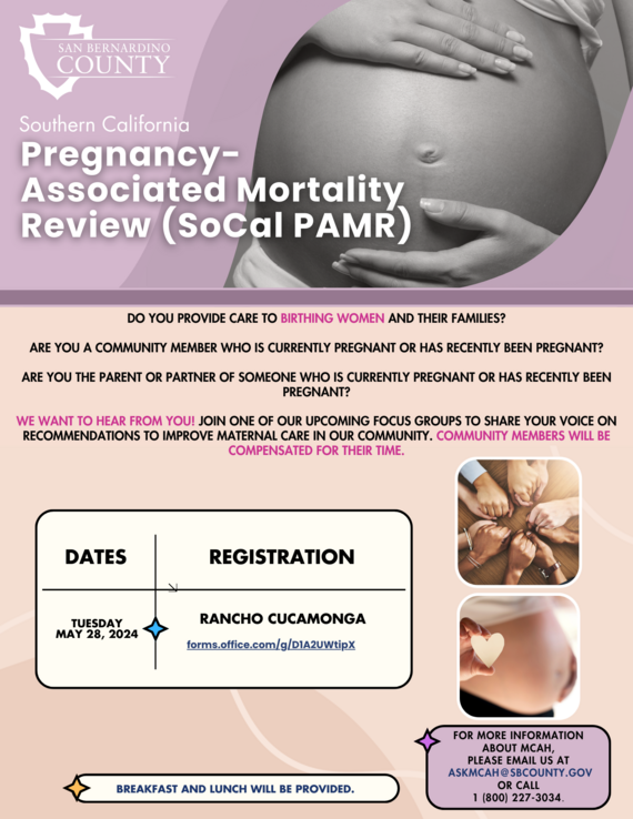 Share your voice to improve maternal care in our community  