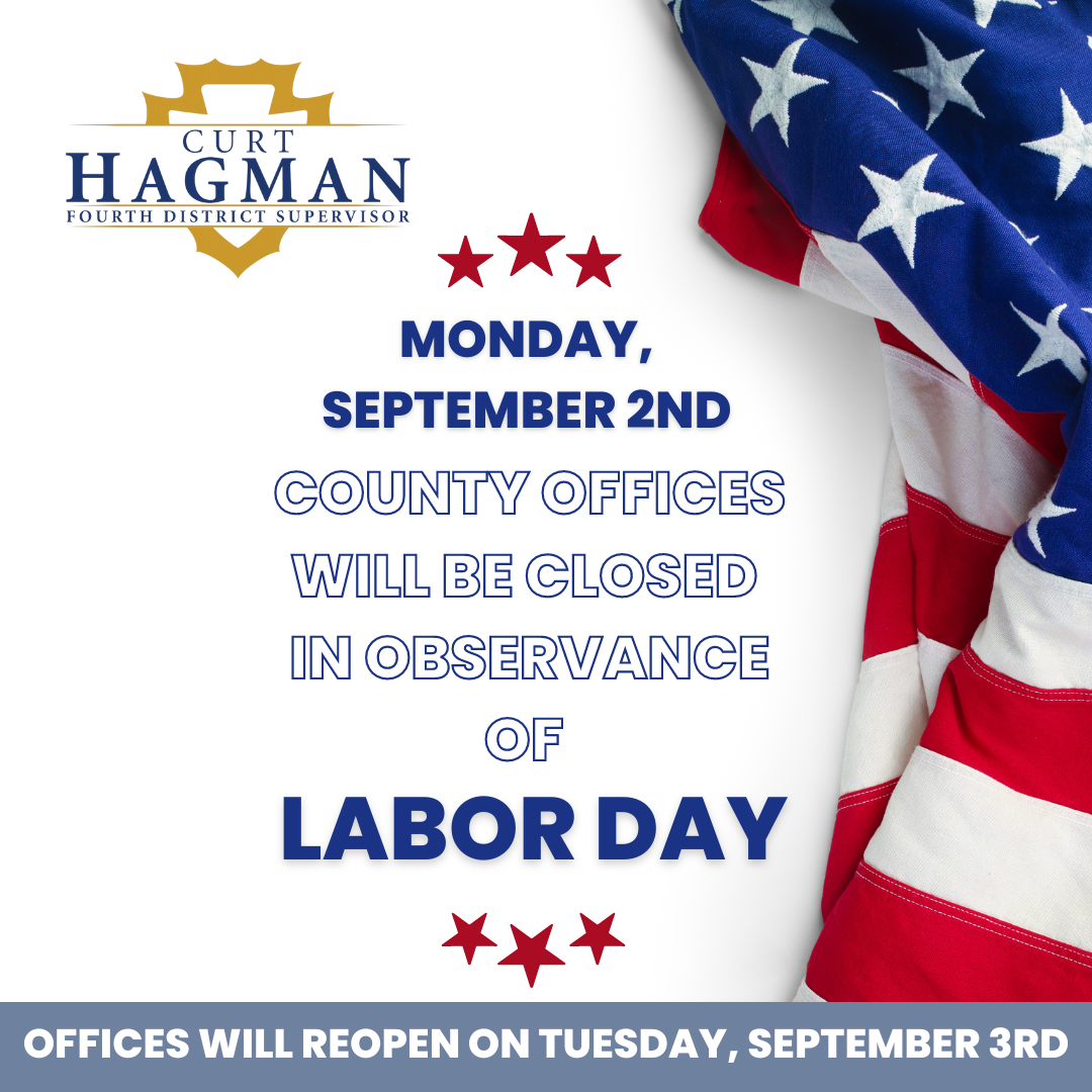 Labor Day Closure