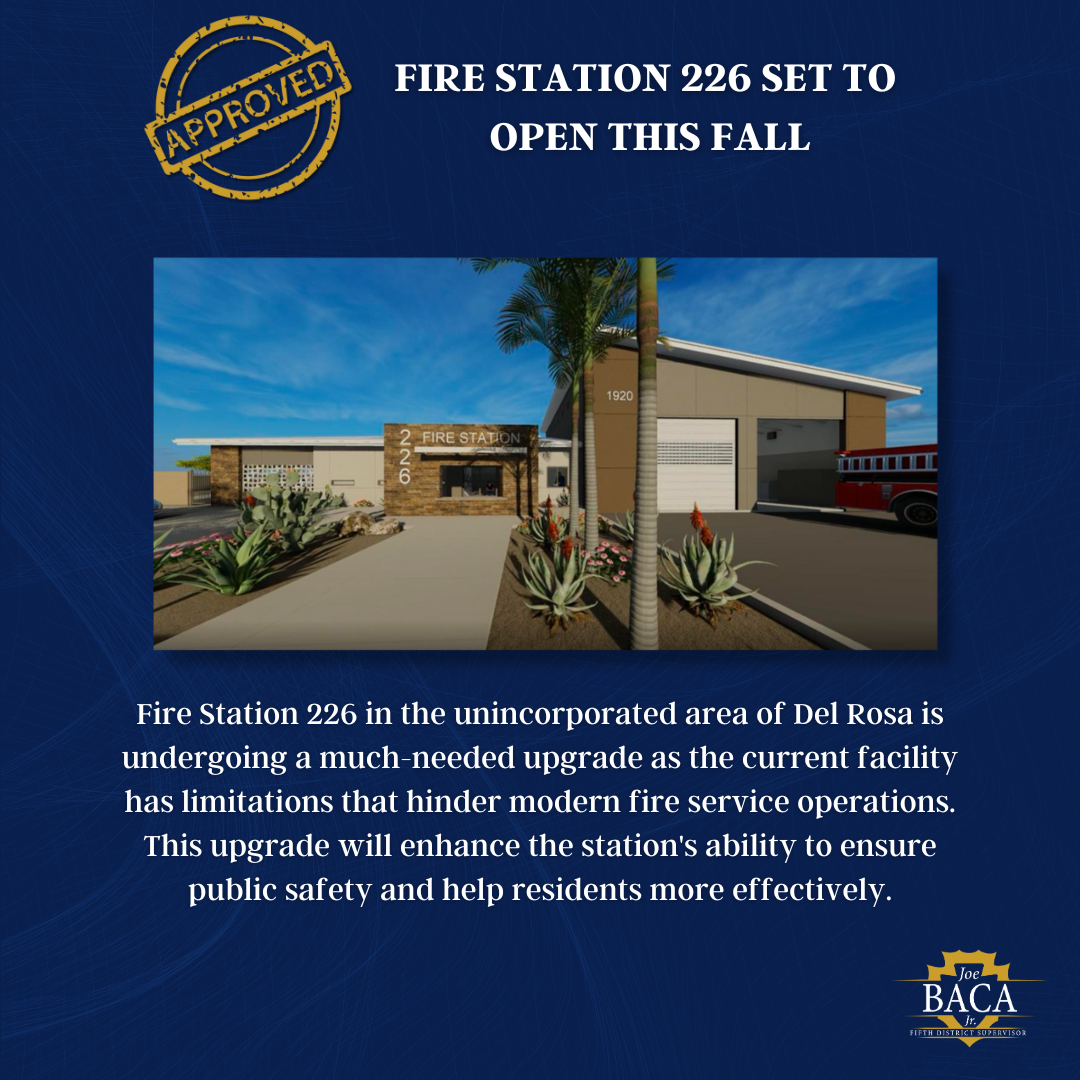 Fire Station 226 Coming this Fall