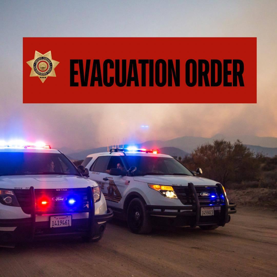 Evacuation Order from SD