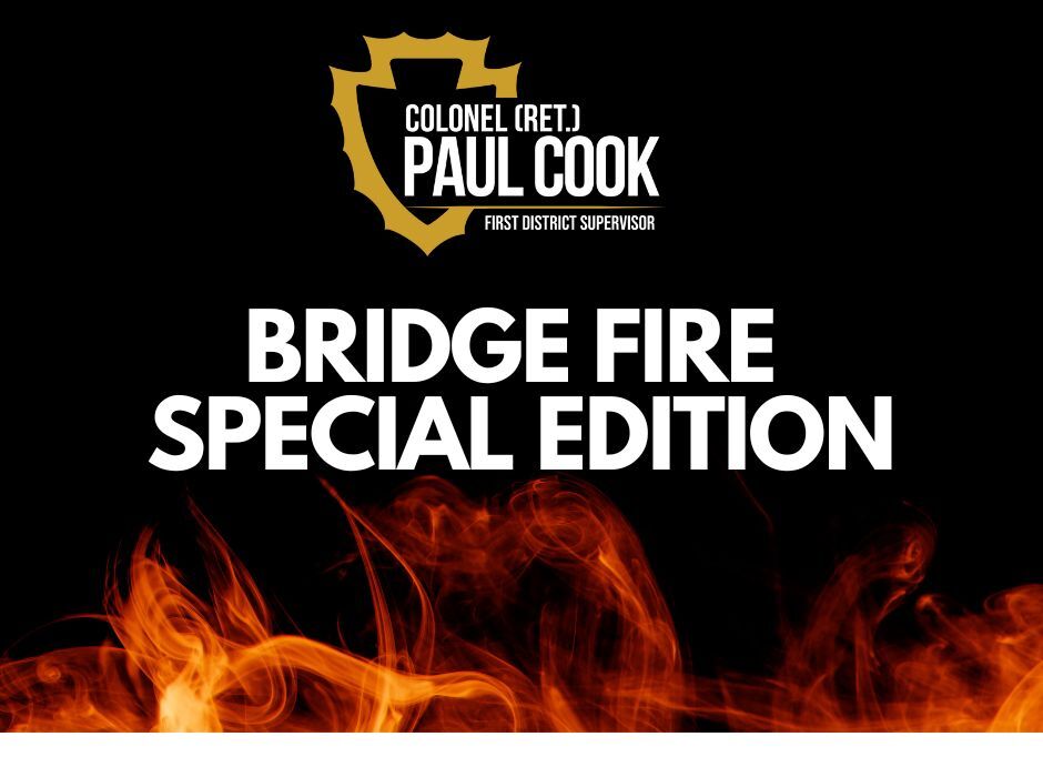 Bridge Fire Update Sept. 14, 2024