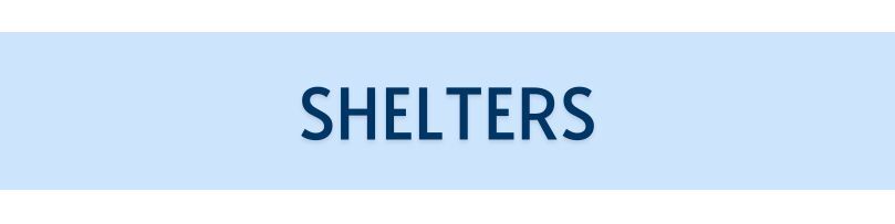 shelters