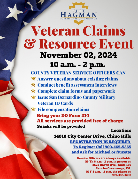 Veteran Claims & Resource Event