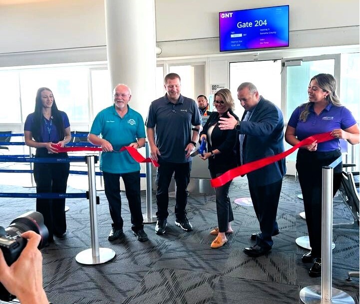 Avelo Airlines Ribbon Cutting at ONT