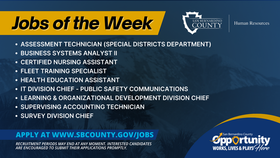 Jobs of the Week