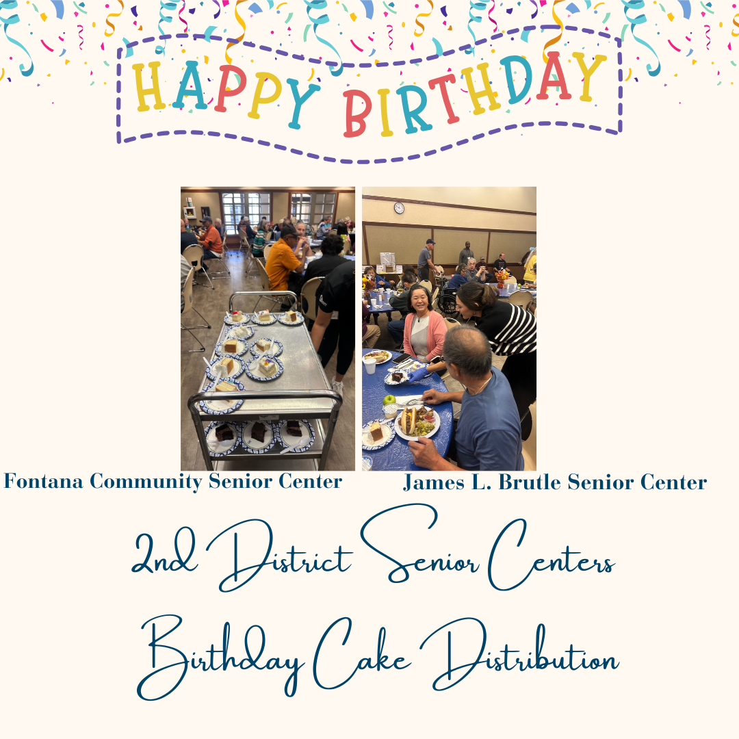 Senior Birthdays