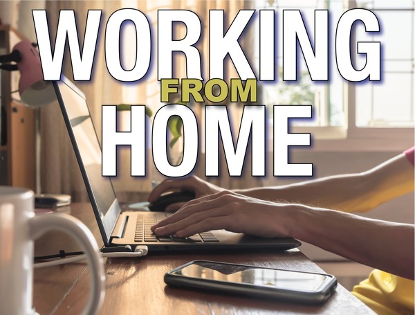 working from home