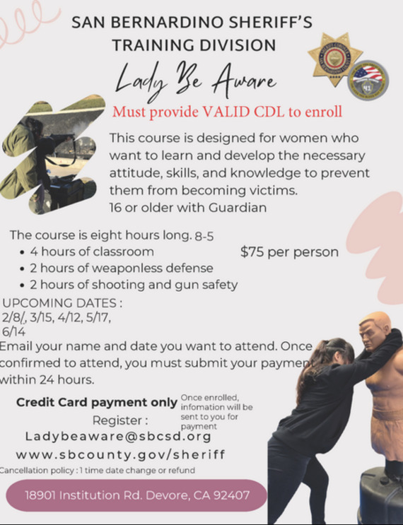 SB Sheriff Training division