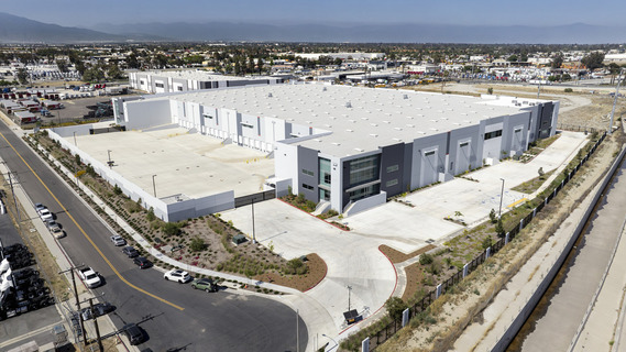 A sprawling industrial facility, located at 10271 Almond Ave., Fontana is the first North American manufacturing plant for ZM Trucks