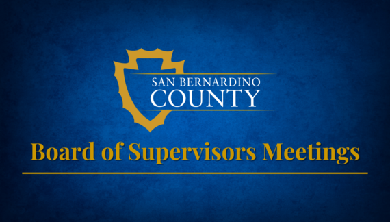 San Bernardino County Board of Supervisors Meetings