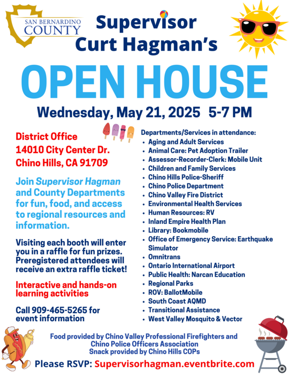 2025 Open House Flyer