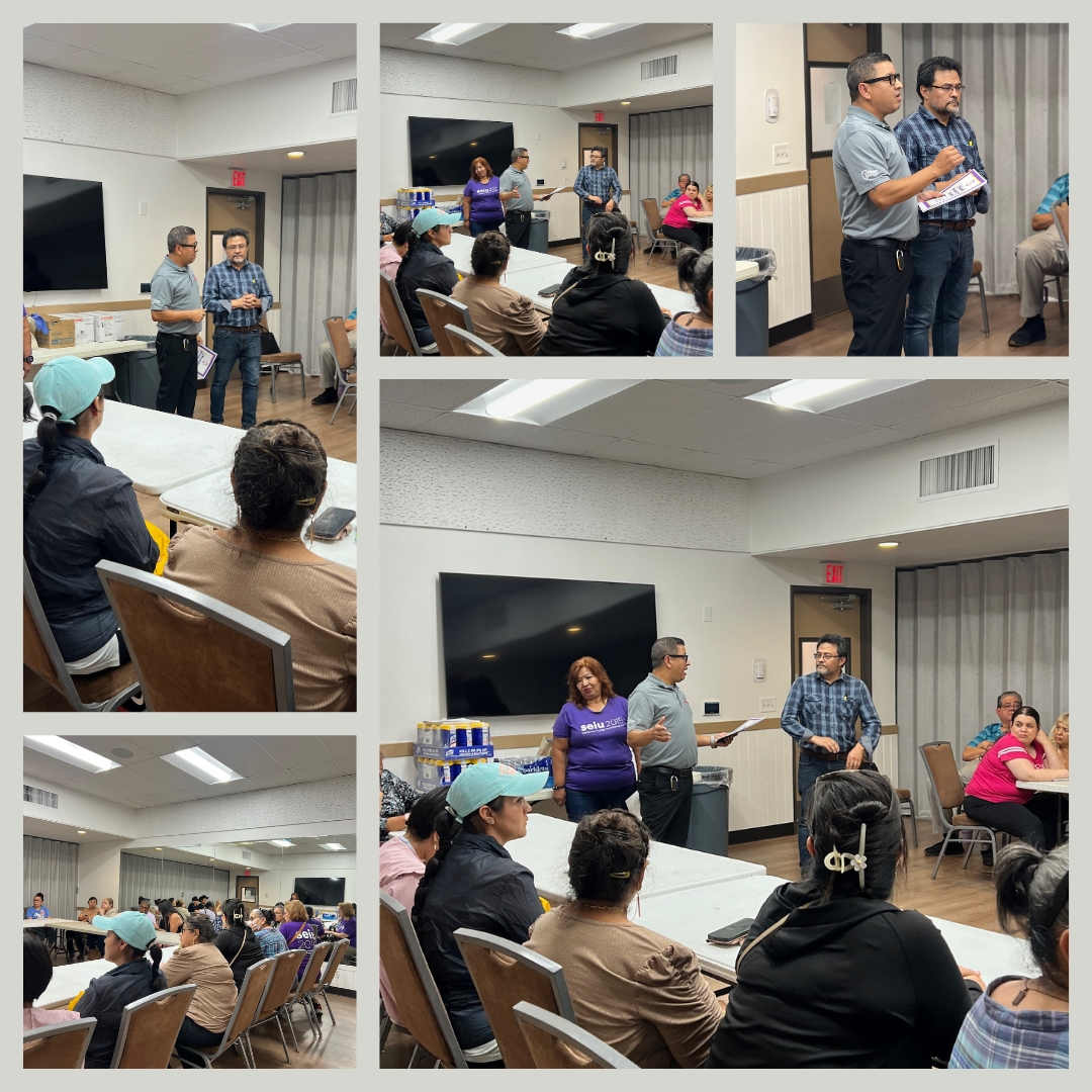 SEIU meeting 