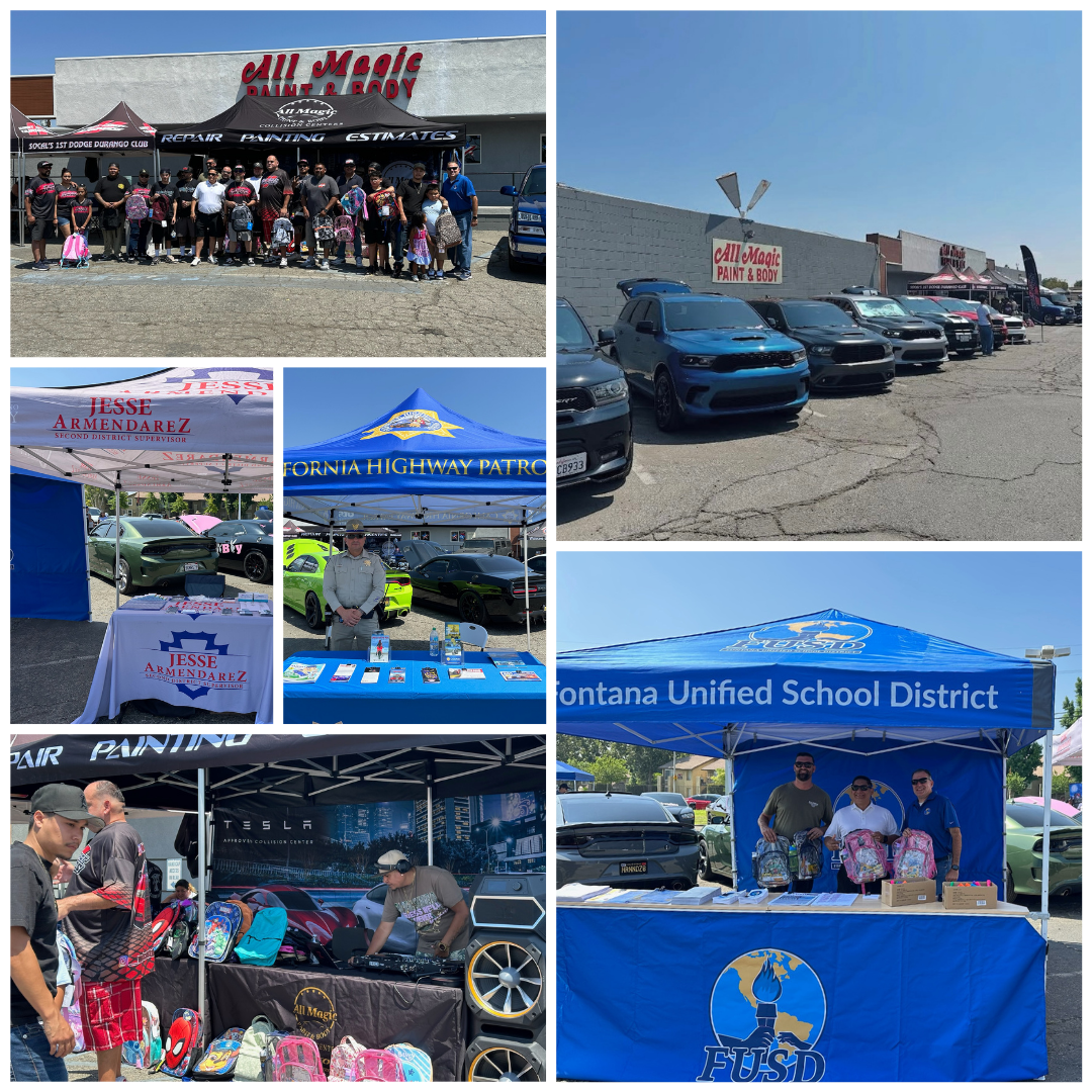 car show backpack drive 