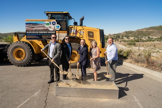 Glen Helen Pkwy Bridge Grounbreaking