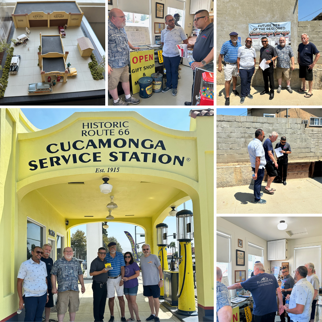 Cucamonga service station tour