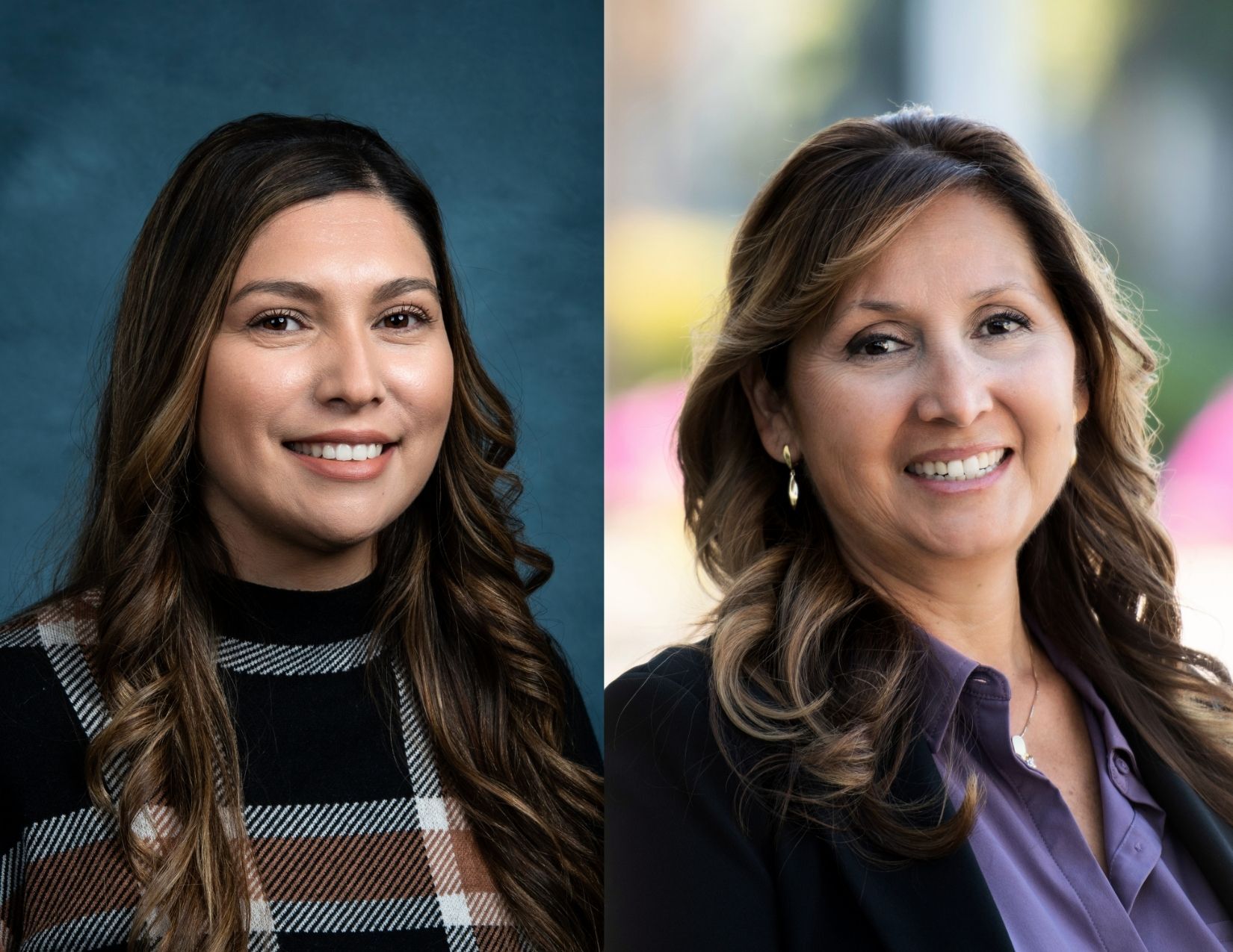 (From left to right) Marissa Lozano, BSN, RN, 4-North unit nurse manager and Zorina Hernandez, BSN, RN; 4-North unit nurse manager.
