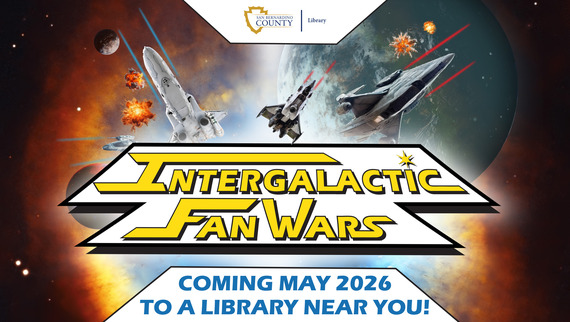Intergalatic Library May the Books Be with You: Intergalactic Fan Wars Takes Over County ...