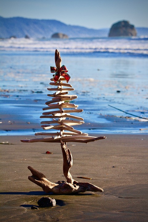 Sand Christmas Tree