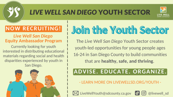 Live Well San Diego Youth Sector Recruiting