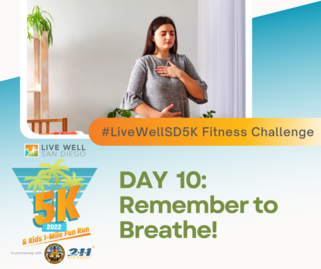 DAY 10 of Fitness Challenge: Remember to Breathe!