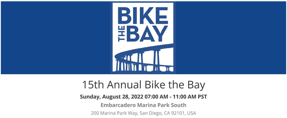 bike the bay event August 28