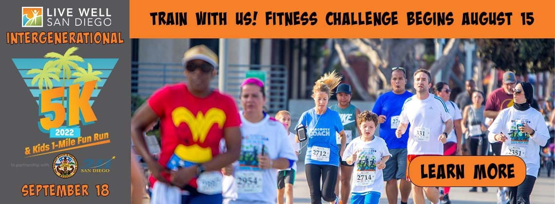 5K and Fitness Challenge banner