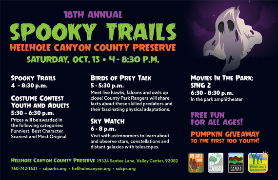 Spooky Trails and Events at Hellhole Canyon