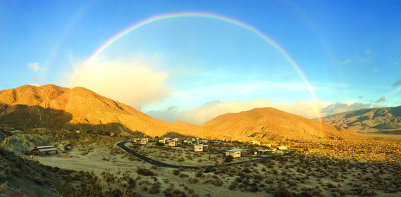 agua caliente rainbow