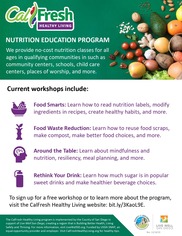 Nutrition Education Programs