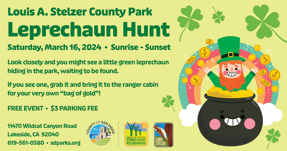 Louis A. Stelzer County Park Leprechaun Hunt