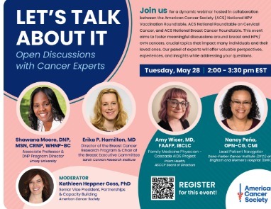 Open Discussions With Cancer Experts 