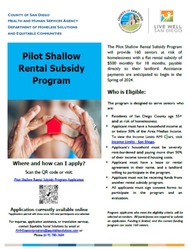 Pilot Shallow Rental Subsidy Program 
