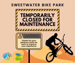 Sweetwater Bike Trail Closure in July