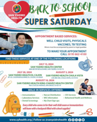 Back to School - Super Saturday 