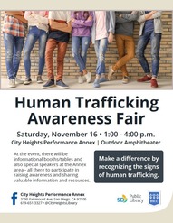 Trafficking Awareness Fair