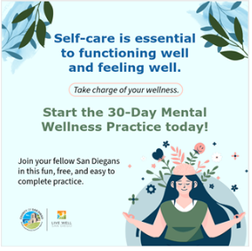 30 day mental wellness practice resources