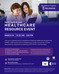 Special Senior Lunch & Learn & Healthcare Resource Event