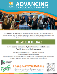 Advancing throughout the year webinar