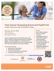 Cancer Screening Event